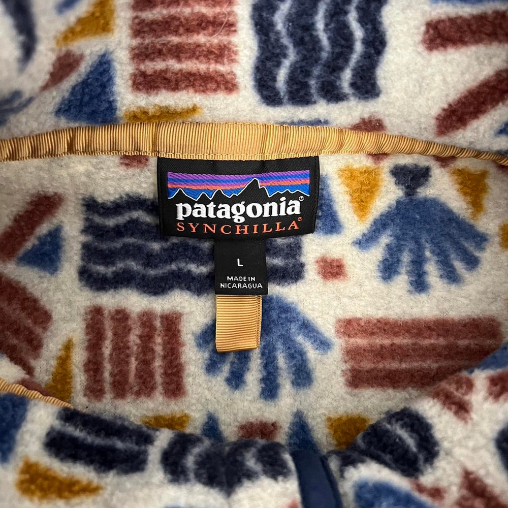 Patagonia Synchilla Snap-T Fleece Pullover Sweater - Size L - Picture 4 of 6